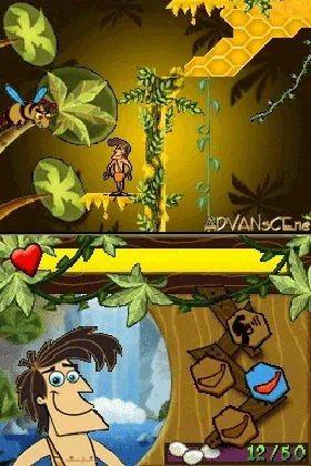 George of the Jungle and the Search for the Secret (USA) screen shot game playing